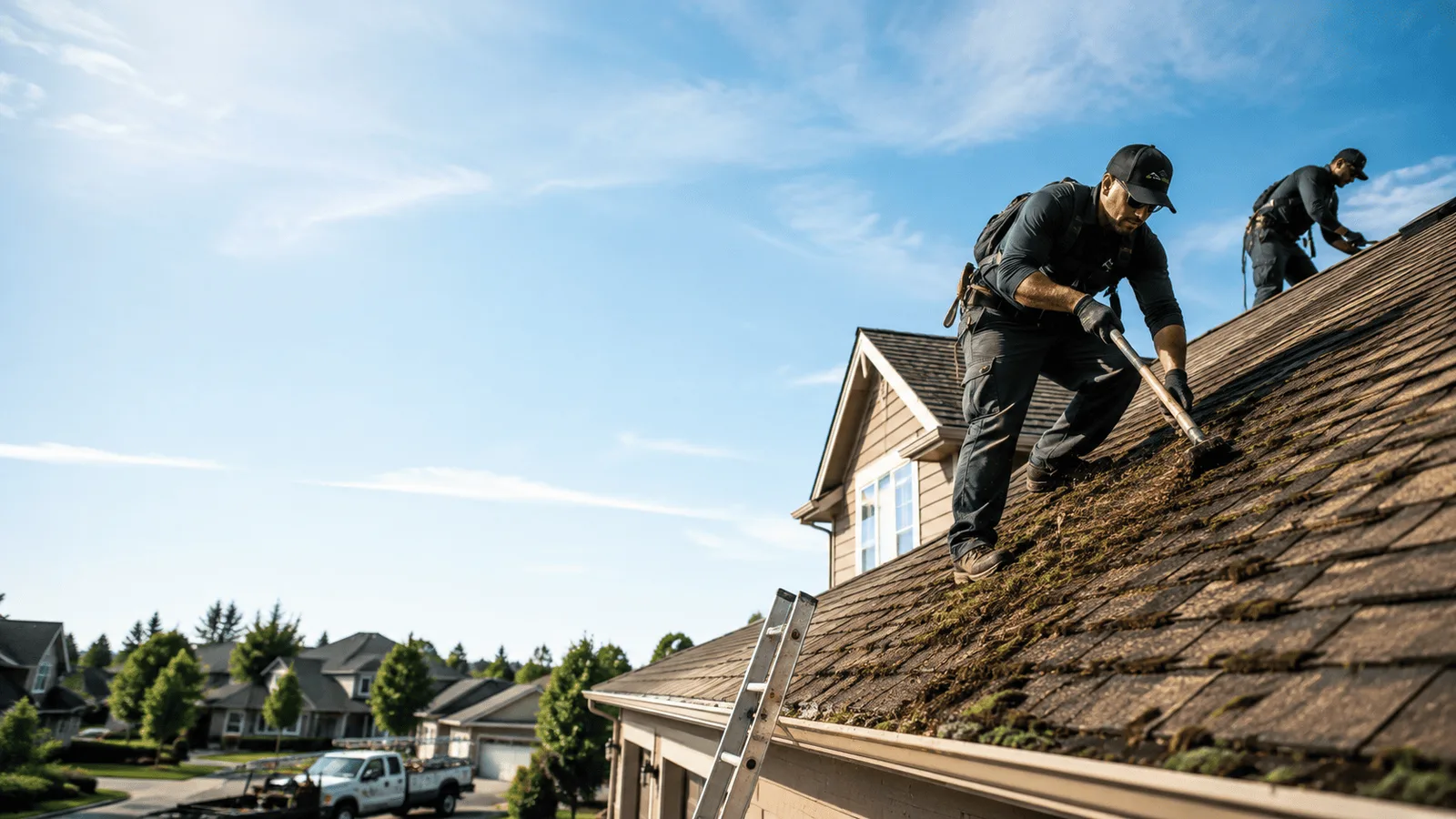 Roof Moss Removal in Eldorado, IL near me